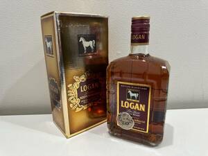 1円～ 未開栓 LOGAN/ローガン デラックス スコッチ ウイスキー ホワイトホース 760ml 
