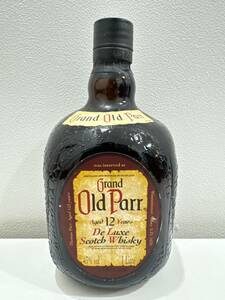 1円～ 未開栓 Grand Old Parr/グランド オールドパー 12年 スコッチ ウイスキー 1000ml 43％(2)