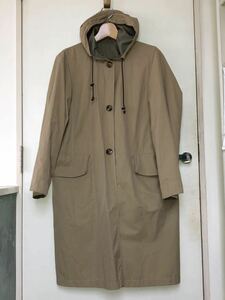 MaxMara Rainwear リバーシブルレインコート　ベージュ／グレー　サイズ42