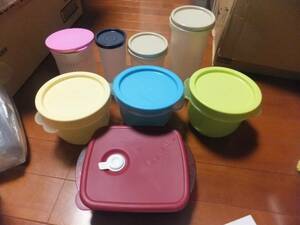 ＄未使用品！Tupperwareタッパーウエア８点！！！