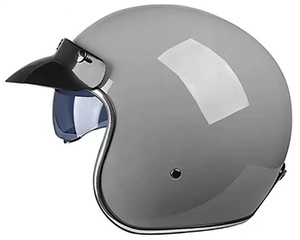 新品 ビンテージ ハーレーヘルメット バイク ジェットヘルメット ゴーグル マスク バブルシールド　M~XXLサイズ
