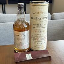 バルヴェニー 15年 1978-1993年 1000ml 古酒 シングルモルト ウイスキー オールド 箱付 THE BALVENIE 50.4%_画像1