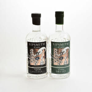  Ships mistake dry * Gin & V.J.O.P. London premium Gin unopened 2 pcs set (2 kind )