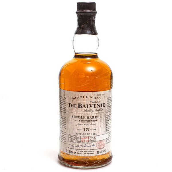 バルヴェニー 15年 BALVENIE 1978-1993年 1000ml 古酒 シングルモルト スコッチウイスキー 希少オールドボトル 