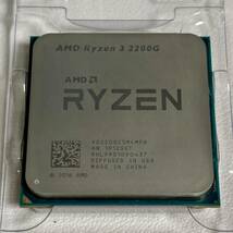 【動作確認済】AMD Ryzen 3 2200G AM4 グラフィック内蔵 Radeon 送料無料_画像1