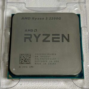 【動作確認済】AMD Ryzen 3 2200G AM4 グラフィック内蔵 Radeon 送料無料