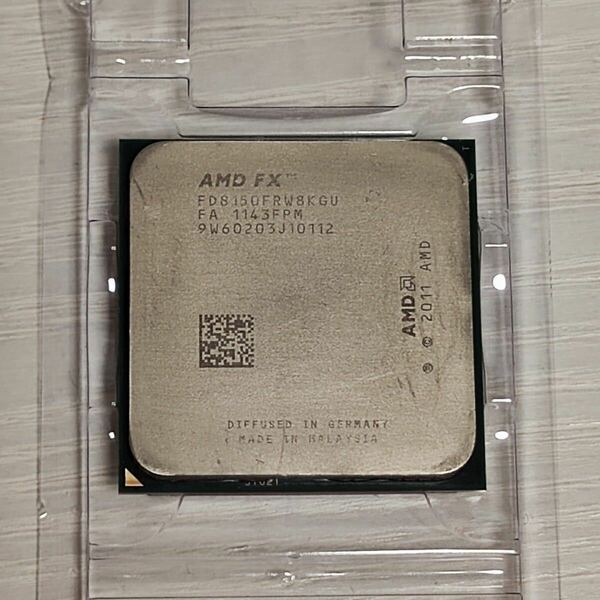 AMD FX-8150 Socket AM3+ CPU 動作確認済 送料無料