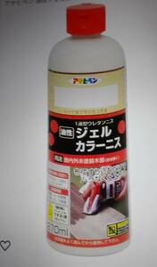 アサヒペン 油性ジェルカラーニス 270mL オーク