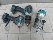 ジャンク品 　★makita マキタ 　3 SET 　18V　_画像2