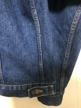 国産ビンテージ　 vintage denim jacket 3rdタイプ デニムジャケット　 M ジージャン トラッカージャケット 日本製 MADE IN JAPAN_画像6