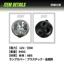 マルチリフレクター 180mm バイク ヘッドライト LED 純正タイプ_画像3