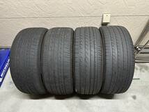 【中古・溝あり】245/45R19 98W 4本(2本銘柄違い) BRIDGESTONE REGNO GR-XⅡ ＆ YOKOHAMA Bluearth RV-02 アルファード/ヴェルファイアなど_画像1