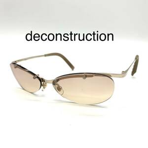 deconstruction サングラス メガネ フレーム ALL TITAN オールチタン アイウェア ジャンク YBX077