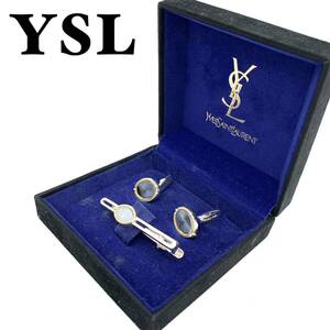 YSLイヴサンローラン カフス タイピン アクセサリー YVES SAINT LAURENT カフスボタン ネクタイピン YAX009