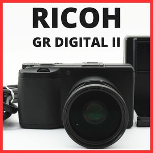 E29/5707-22 / リコー RICOH GR DIGITAL II　ワイコンセット 【GH-1 GW-1】 