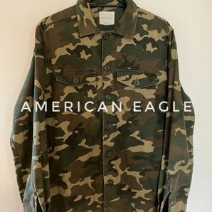 American Eagle アメリカンイーグル 迷彩シャツジャケット カモフラージュ