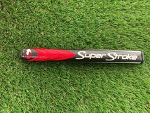 ■SuperStroke スーパーストローク Mid Slim 2.0 ゴルフ グリップ パターグリップ 黒赤_画像4