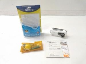 ◆ 美品 SONY ソニー DSC-L1専用 防水 スポーツパック SPK-LA 3m防水 0506A8 @60 ◆