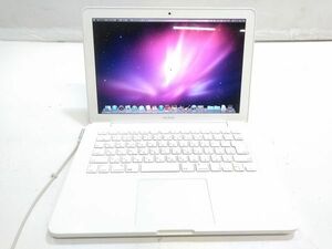 ◇アップル Apple MacBook A1342 MAC OS X 10.6.8 INTEL CORE 2 DUO 2GB 1067MHz DDR3 250GB ノートパソコン @80 ◇