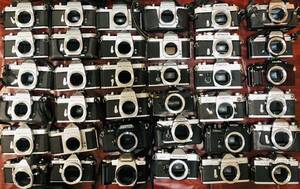計36点 MF 一眼レフ フィルムカメラ まとめ売り PENTAX CANON OLYMPUS RICOH MINOLTA 等 大量出品 動作未確認 ジャンク