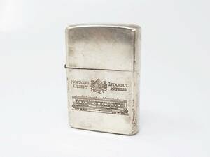 ZIPPO ジッポー 1988 スターリングシルバー 銀 オリエント急行 アーマー ライター オイルライター 　　＃100