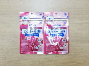 未開封 小林製薬 命の母 発酵大豆イソフラボン エクオールα+美容サポート 30日分 2袋セット