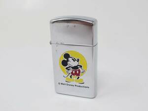 ZIPPO ジッポー スリム 1981 ミッキーマウス ディズニー ライター オイルライター 　　＃226