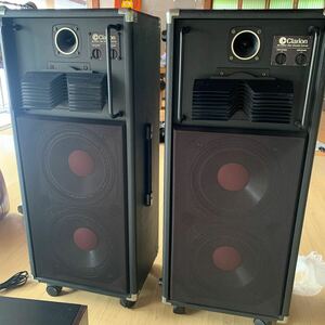 Clarion MS-9500A/ 3WAY SPEAKER SYSTEM 2個　着払い又は手渡し