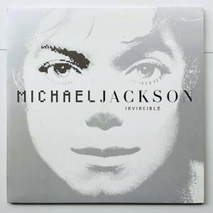 貴重 USオリジナル盤 2LPレコード〔 Michael Jackson - Invincible 〕インヴィンシブル マイケル・ジャクソン カルロス・サンタナ