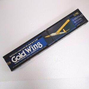 未組立★ゴム動力角胴機　ユニオン　Gold Wing キット