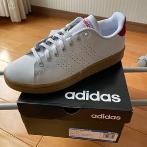 adidas ADVANCOURT LEA M 27cm 未使用品