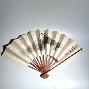 [. seat ][ genuine work ] fan paper fan Fuji map < summer Kiyoshi .