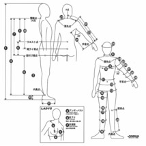 フルオーダー ウェットスーツ ダイビング用 3mm 男性用 ワンピース 【色・ロゴ 選択可能】 TUSA WEJ503 (来店採寸・出張採寸・自己採寸)_画像2