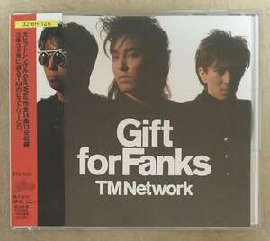 【Jポップ】 ※旧規格盤　TMネットワーク(TM NETWORK) / ギフト・フォー・ファンクス(GIFT FOR FANKS)　帯付　ベスト(BEST)　Get Wild収録