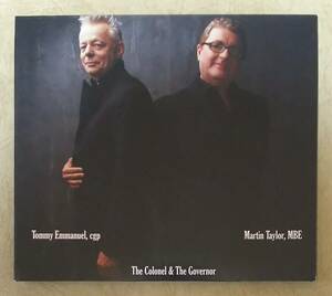 【JAZZ】 TOMMY EMMANUEL & MARTIN TAYLOR (トミー・エマニュエル&マーティン・テイラー) / The Colonel & The Governor　輸入盤　※ギター