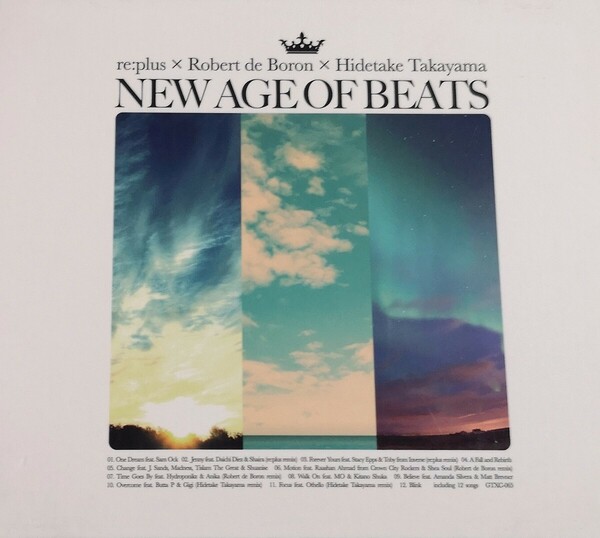 【re:plus×Robert de Boron×HIDETAKE TAKAYAMA/NEW AGE OF BEATS】 SAM OCK等参加/国内CD/検索用in ya mellow tone