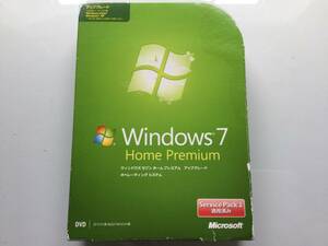 Windows7 Home Premium SP1 アップグレード日本語版 @開封済み・パッケージ一式@ プロダクトキー付き