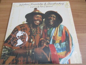 LUCIANO, MIKEY GENERAL LP！WISDOM, KNOWLEDGE & OVERSTANDING, 美盤