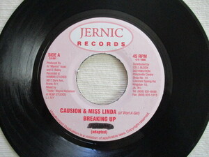 CAUSION, MISS LINDA, WORL A GIRL 7！BREAKING UP, ALTON ELLIS, JA EP, 美盤