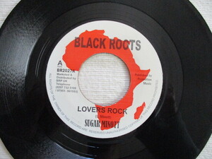 SUGAR MINOTT 7！LOVERS ROCK, MIND EMOTION, UK 7インチ EP 45