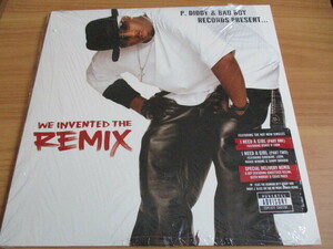 P. DIDDY & BAD BOY RECORDS PRESENT, WE INVENTED THE REMIX, US ORG 2x LP, 2002