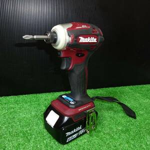 【中古品】★マキタ(makita) コードレスインパクトドライバー TD172DZAR　本体＋バッテリー1個付き【岩槻店】