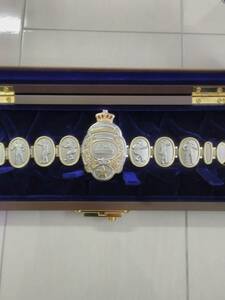 力道山没後40周年記念　インターチャンピオンベルト型腕時計