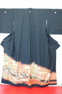 ★早い者勝ち★3000円均一セール★☆送料着払い☆中古/留袖◆I-727-15/箔ベタつき有