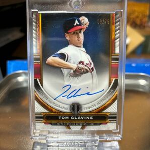 2023 Topps Tribute Tom Glavine トム グラビン 9/75 Atlantaの画像1