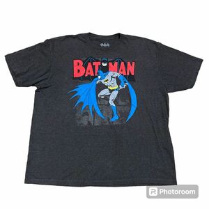 【2XL】バットマン ヴィンテージ Tシャツ メンズ 古着 BATMAN ビンテージ　ムービー　アメコミ　dcコミック　アメカジ　