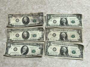  America dollar bill 53 dollar old note dollar . foreign note present condition goods sending 84or370