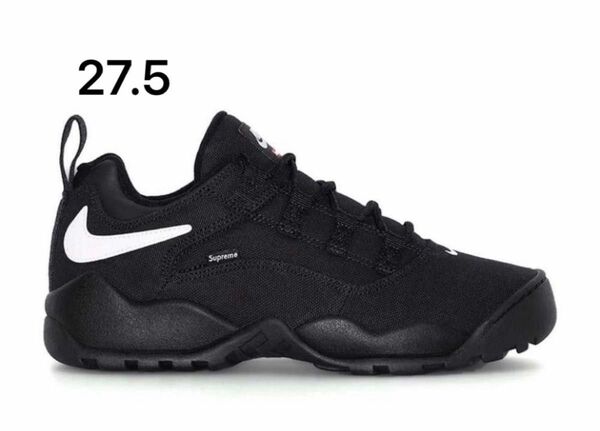 Supreme × Nike SB Darwin Low Black 27.5