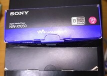 ソニー ウォークマン NW-X1050 ブラック　16GB SONY WALKMAN_画像6