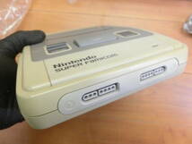 Nintendo 任天堂 ニンテンドー スーパーファミコン スーファミ SFC SHVC-001 通電OK _画像7
